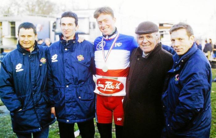 Who are the Bretons who became French cyclo-cross champions?