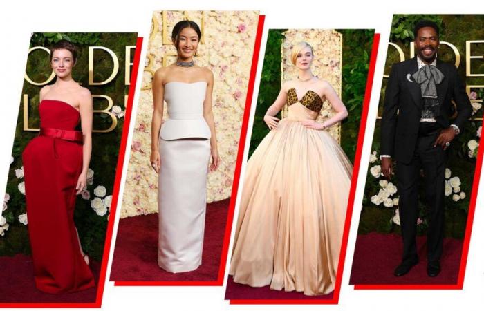 The best dressed stars at the 2025 Golden Globes