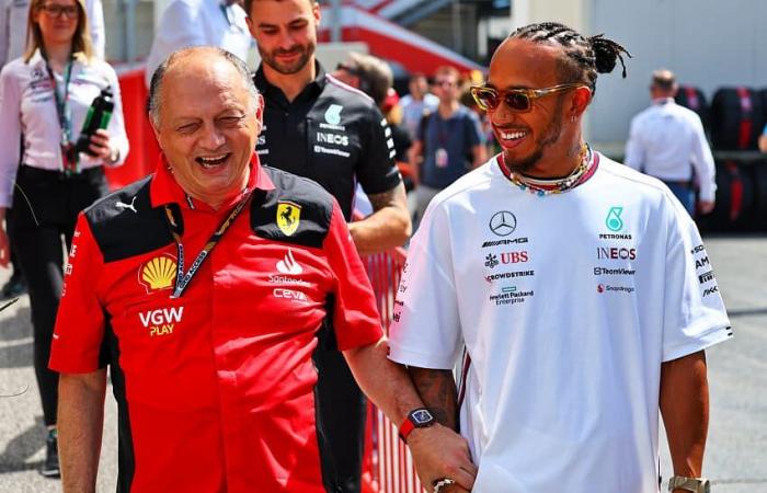 Vasseur praises Hamilton and tackles Briatore