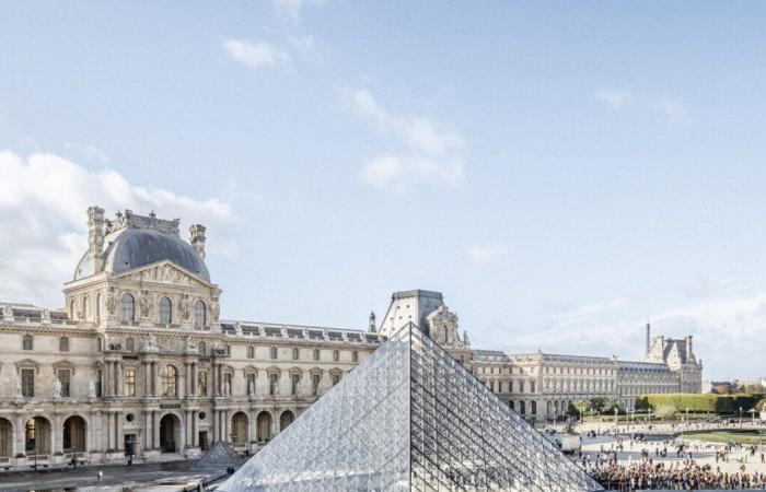 8.7 million visitors to the Louvre in 2024