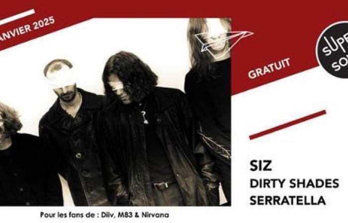 SIZ • Dirty Shades • Serratella – Supersonic – Paris, 75012