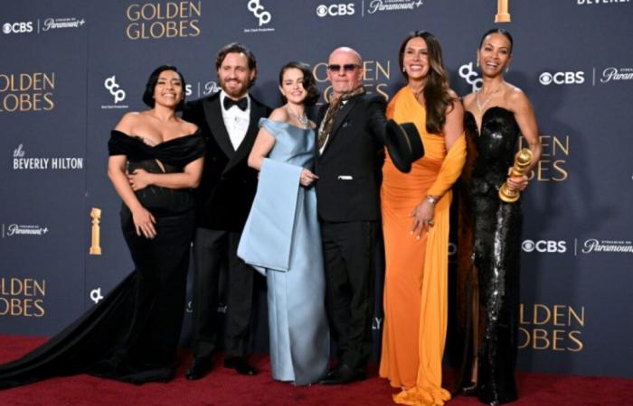 “Emilia Perez” and “The Brutalist”, big winners at the Golden Globes – 01/06/2025 at 06:38