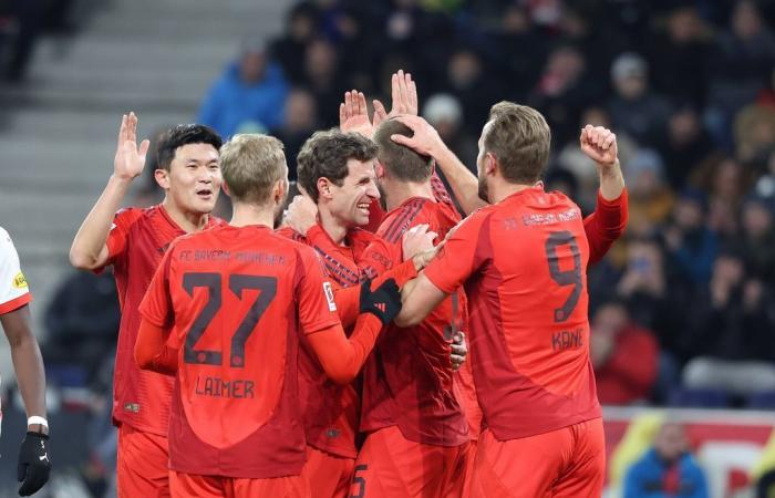 Bundesliga: FC Bayern and RB Leipzig with big wins