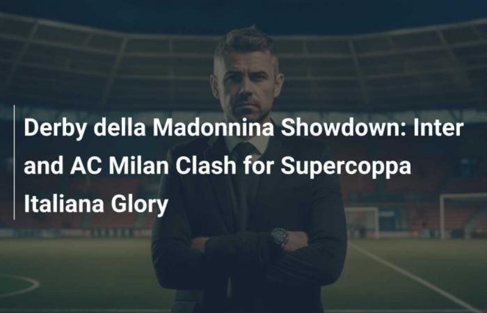 Derby della Madonnina clash: Inter and AC Milan face off for Supercoppa Italiana glory