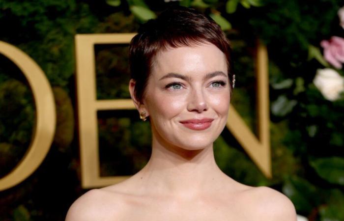 Emma Stone reveals a new ultra short haircut at the 2025 Golden Globes, Nicole Kidman goes for volume