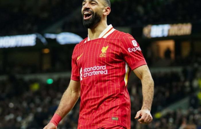 Soccer. Mohamed Salah joins Thierry Henry in the ranking of Premier League top scorers