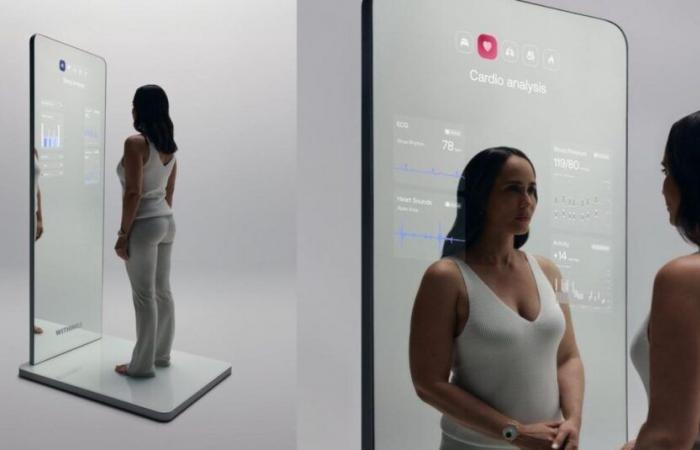 CES 2025: this mirror measures your… health