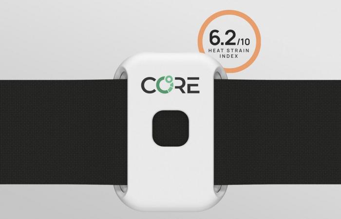 This sensor can analyze your sports performance based on your temperature