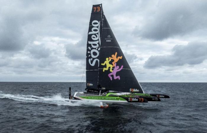 after damage, Coville gives up a second time in the Jules Verne Trophy