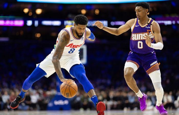 Paul George Shoots Concert Tour Date, Sixers’ Offense Goes Missing Against Reeling Suns