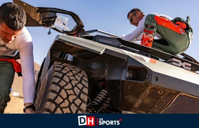 Dakar: a “MacGyver” teammate allowed Loeb and Lurquin to reach Sunday’s bivouac