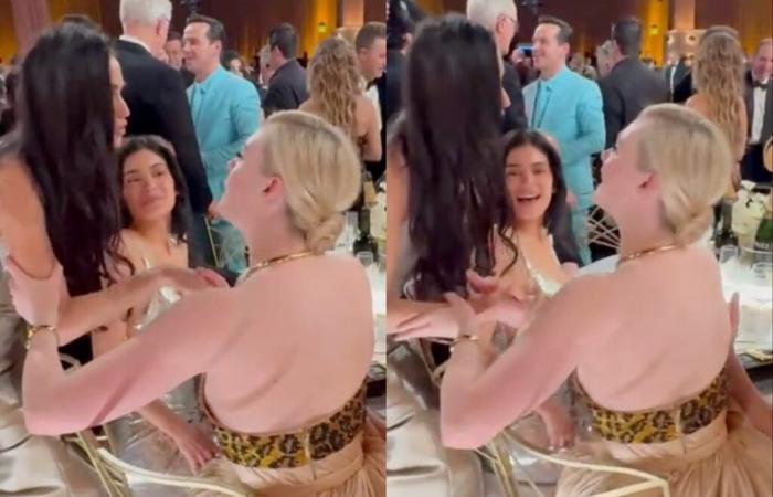 Demi Moore’s daughter responds to video of mom ‘snubbing’ Kylie Jenner at the Golden Globes