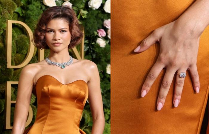 Zendaya and Tom Holland are engaged, and there was a hint at the Golden Globes