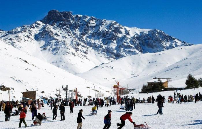 The Oukaïmeden ski resort regains its splendor with the first snowfall