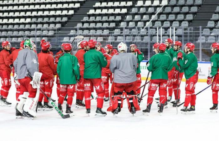 Ice hockey: general brawl, referee attacked… images of a stormy end to the match between Cergy and Grenoble