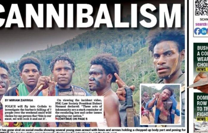 Suspected cannibals shock Papua New Guinea