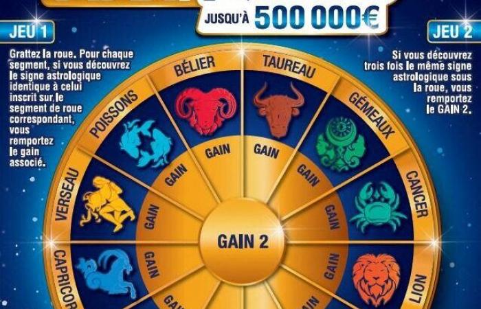 a cult game available in two new scratch tickets, up to 500,000 euros to be won