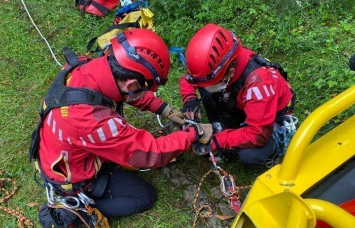 Gard. A hiker stuck in cliffs, firefighters do everything they can to save him