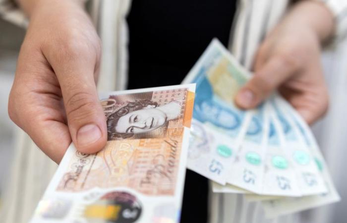 Sterling recovers from eight-month low, while dollar falls