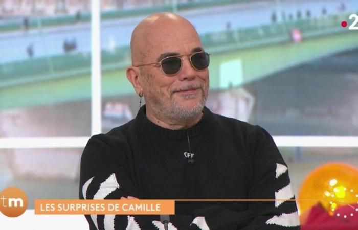 Pascal Obispo picked up cold in Télématin, he recounts a chilling memory