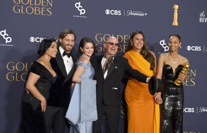 Golden Globes: “Emila Perez” by Jacques Audiard wins 4 awards