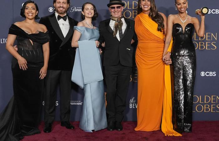 “Emilia Perez” and “The Brutalist” win Golden Globes