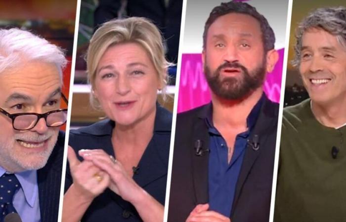 “2025 will be without filter” for Hanouna, Babeth Lemoine is ignored by her team… How did the talk shows send their wishes?