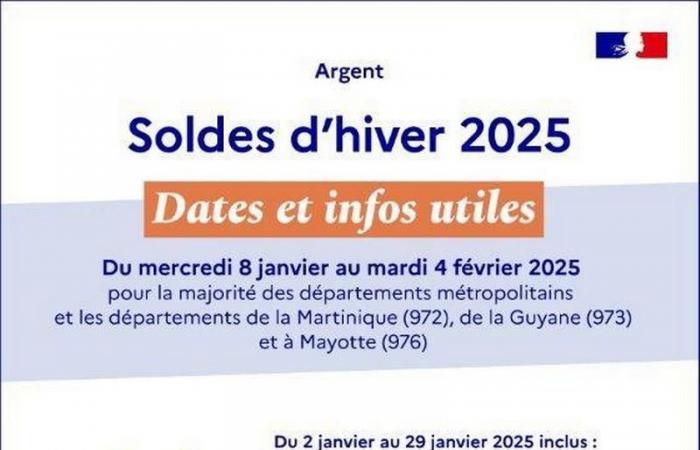 Consumption -Winter sales 2025: dates