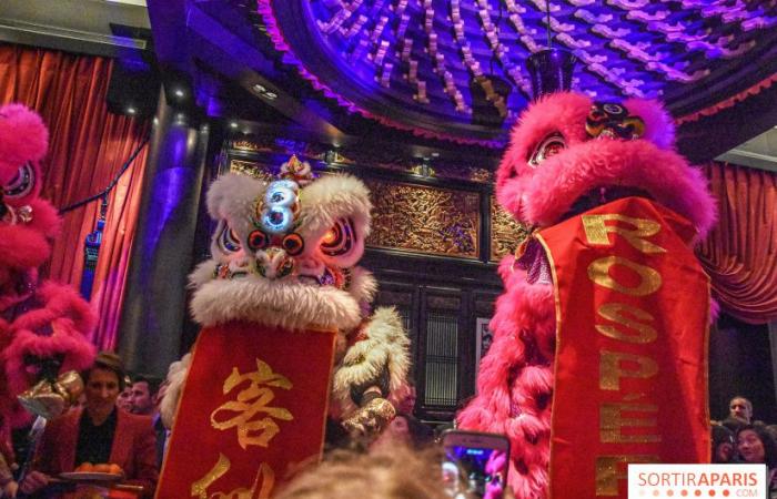 Chinese New Year 2025 at Peninsula Paris, festive menu and lion dances