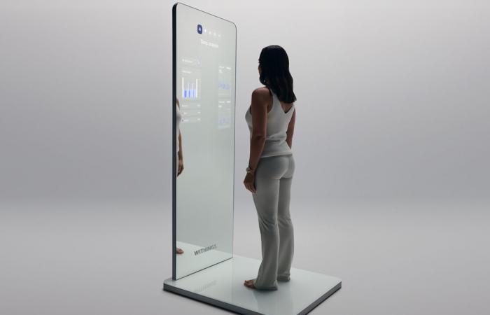 Weight, heart rate, sleep… this French connected mirror will analyze everything to better advise you