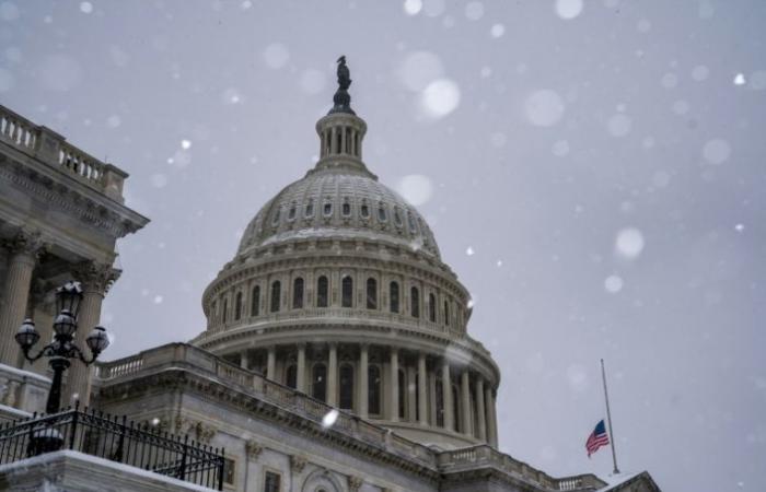 Winter storm in the central and eastern United States, Washington under snow – 01/07/2025 at 00:51