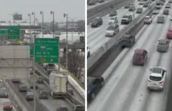 An accident forces the closure of the A-40 in Montreal and rush hour promises to be chaotic