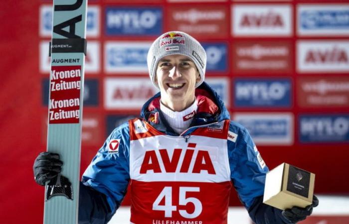 Ski jumping. Daniel Tschofenig wins the 73rd Tour of the 4 springboards after an epic final competition