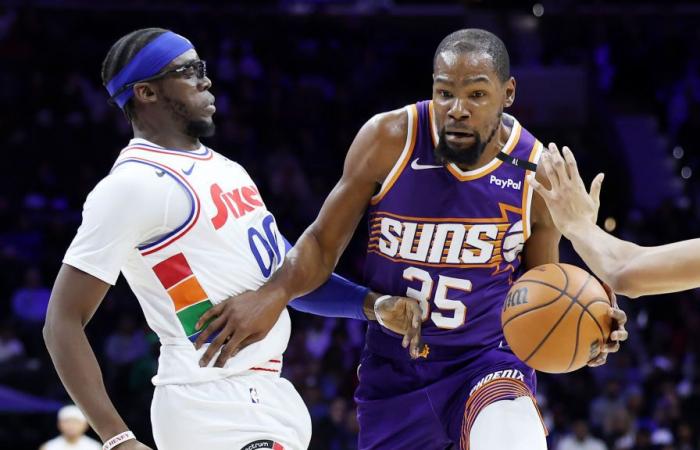 Suns find enough through shakeup to beat depleted 76ers