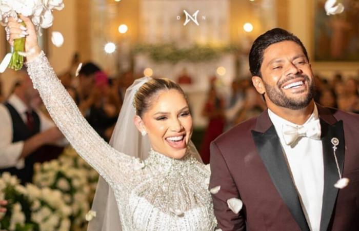 A lavish wedding: Brazilian Hulk religiously marries his ex-wife’s niece