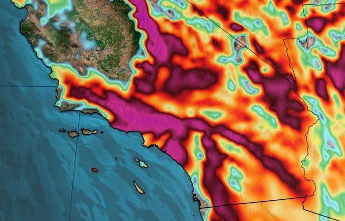 California windstorm to create dangerous fire weather and be one of the most destructive in over a decade