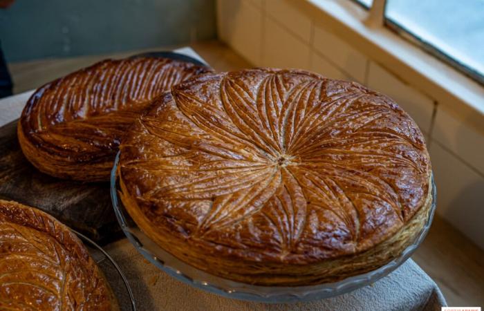 The delicious artisanal galettes des rois from Roulés Boulés 2025