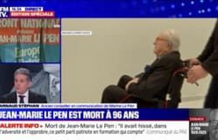 For Florian Philippot, what will remain of Jean-Marie Le Pen, “is the visionary aspect”