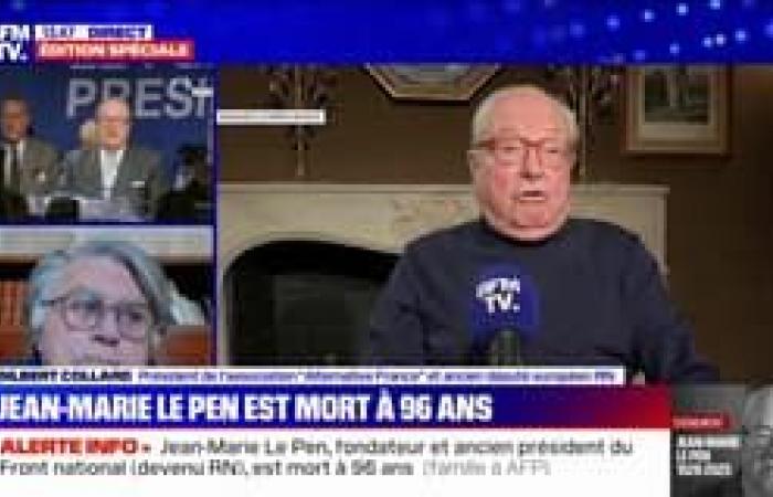 Jean-Marie Le Pen died at Garches hospital (Hauts-de-Seine), where he had been hospitalized for a few weeks