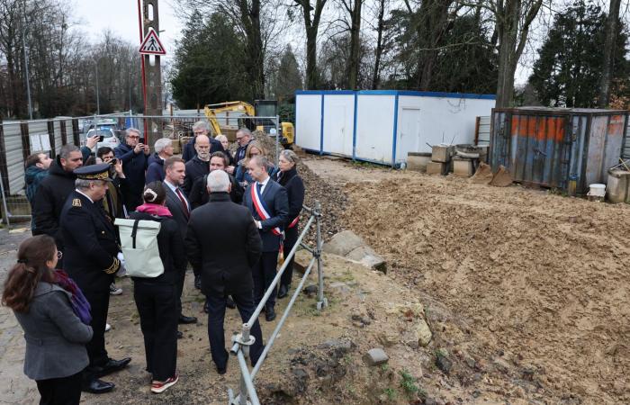 Geothermal energy: visit of the Minister of Industry to Val-d'Oise