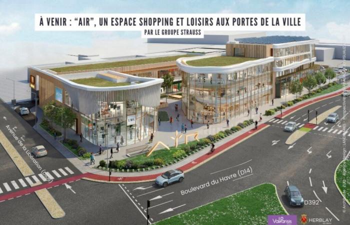 Val-d’Oise. A unique shopping center in 2025 at Patte d'Oie d'Herblay