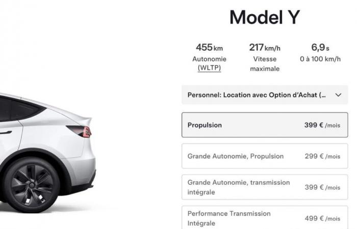 LOA: Tesla sells off its Model Y Long Autonomy Propulsion!