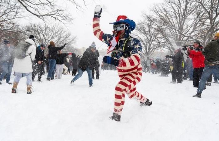 Washington under the snow, -18°C… Photos of the winter storm in the United States