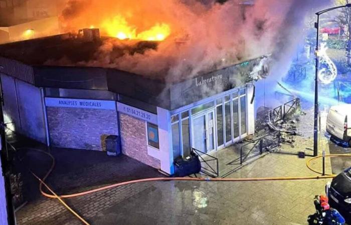 Chelles: two businesses destroyed by fire