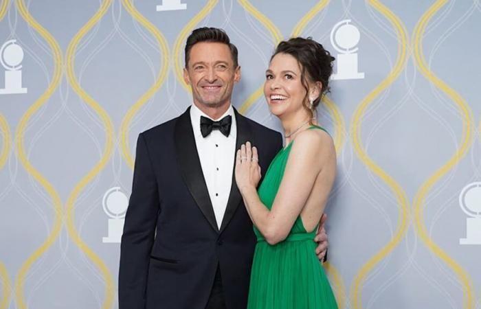 Hugh Jackman and Sutton Foster Confirm Their Relationship With a Beloved Dinner Party