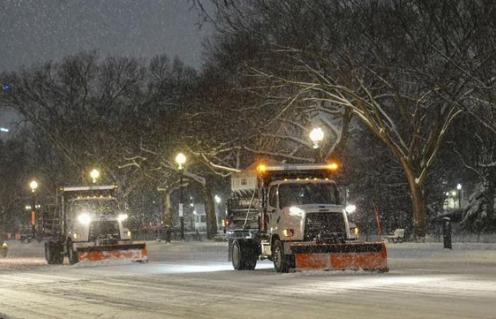 Washington under the snow, -18°C… Photos of the winter storm in the United States