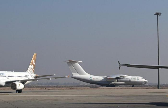 international flights resume at Damascus airport, for the first time since the fall of Bashar al-Assad