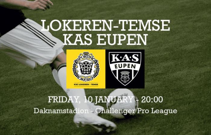 Away match in Lokeren-Temse without combined regulations