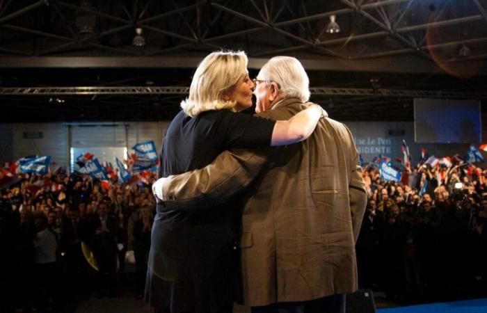 Marine Le Pen, forever the father's daughter