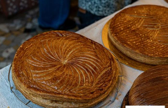 The delicious artisanal galettes des rois from Roulés Boulés 2025